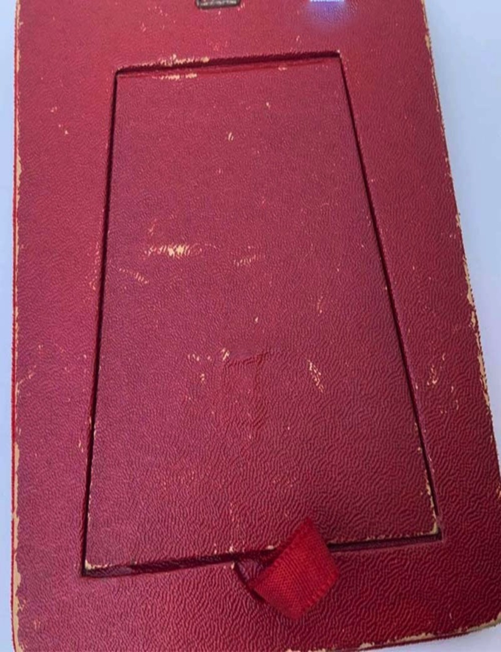 Placca brevetto Audax regolaristico 1972. Dimensioni 12 cm x 14 cm