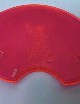 Parabrezza per moto. Dimensioni : 9cm x 18 cm