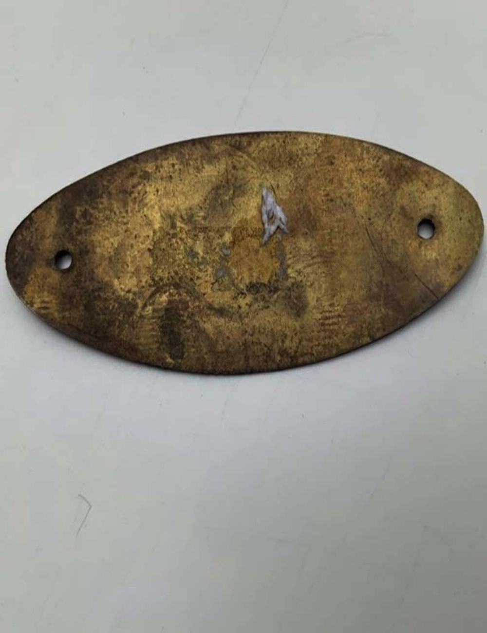 Targhetta concessionario Pitteri. 6 cm