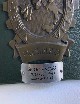 Placca trofeo Vespa club Italia. Dimensioni : 23 cm x 24 cm