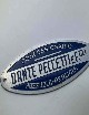 Targhetta concessionario Dante Peccetti. 5 cm