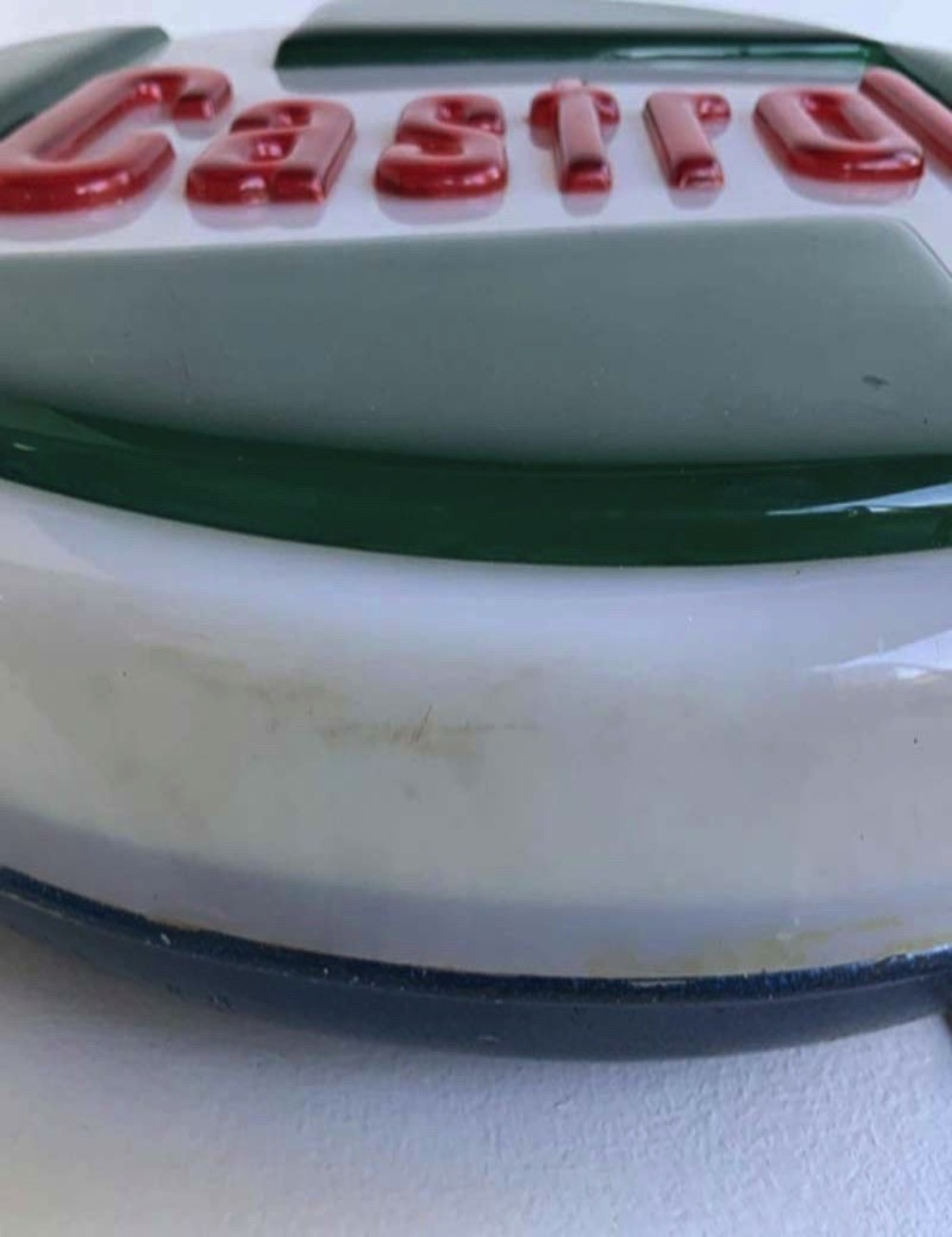 Tabella luminosa Castrol anni 50