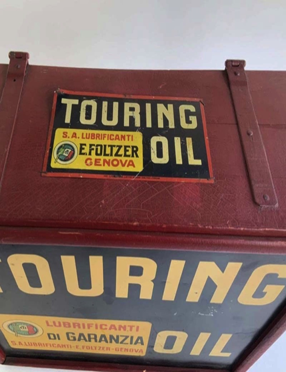 Cassa Touring  oil  anni 30