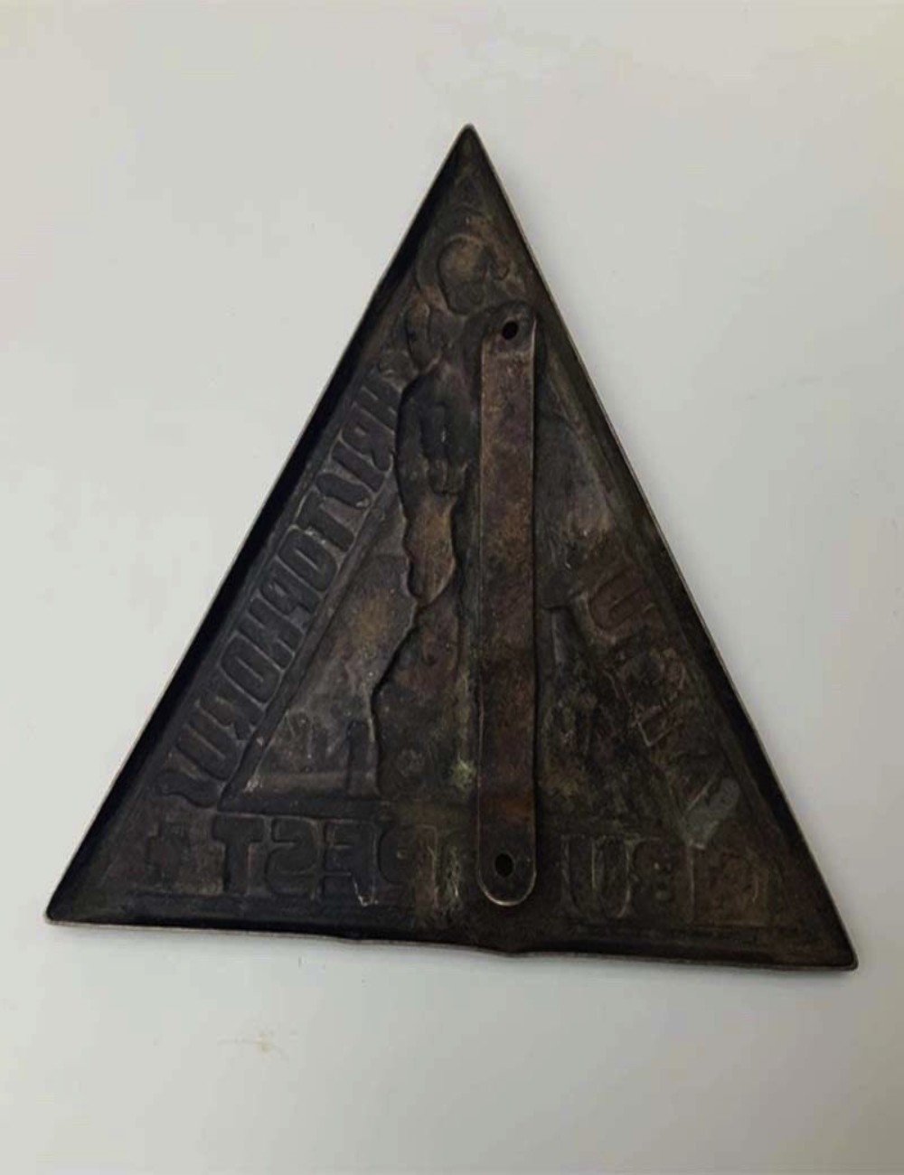 Placca San Cristoforo 11 cm x 11 cm