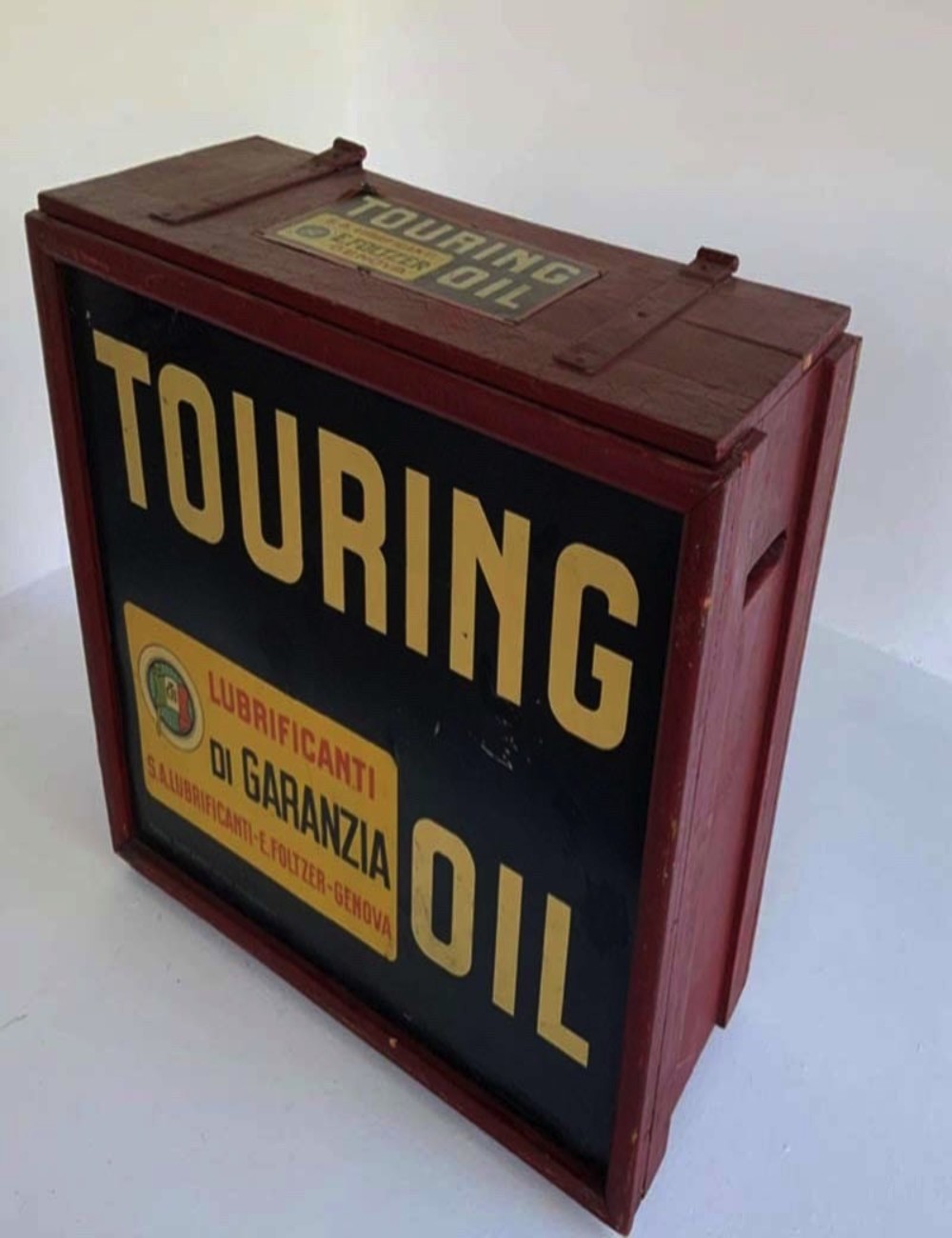 Cassa Touring  oil  anni 30