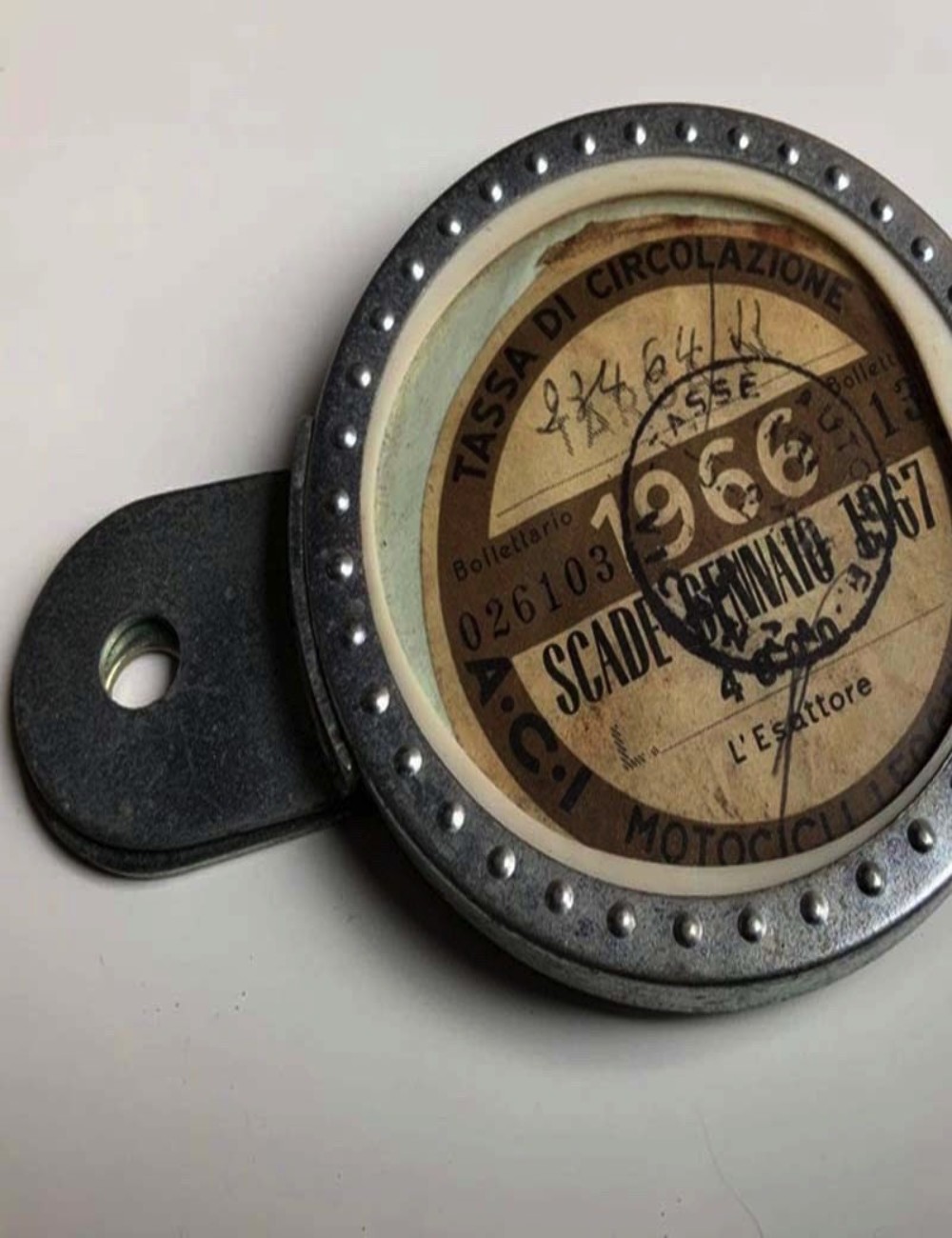 Portabollo d'epoca 1966
