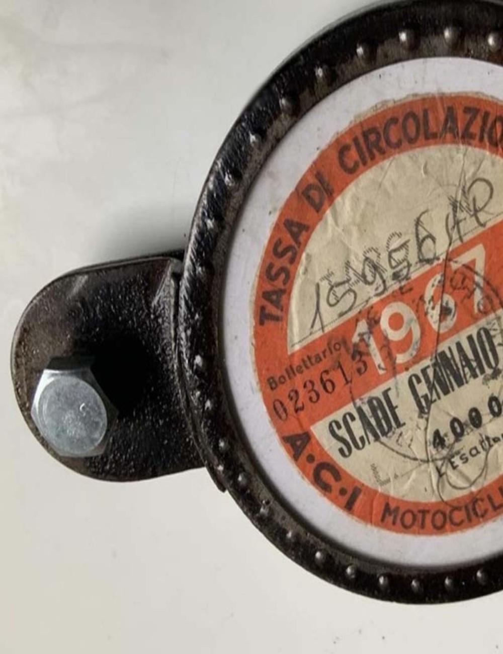Portabollo d'epoca 1967