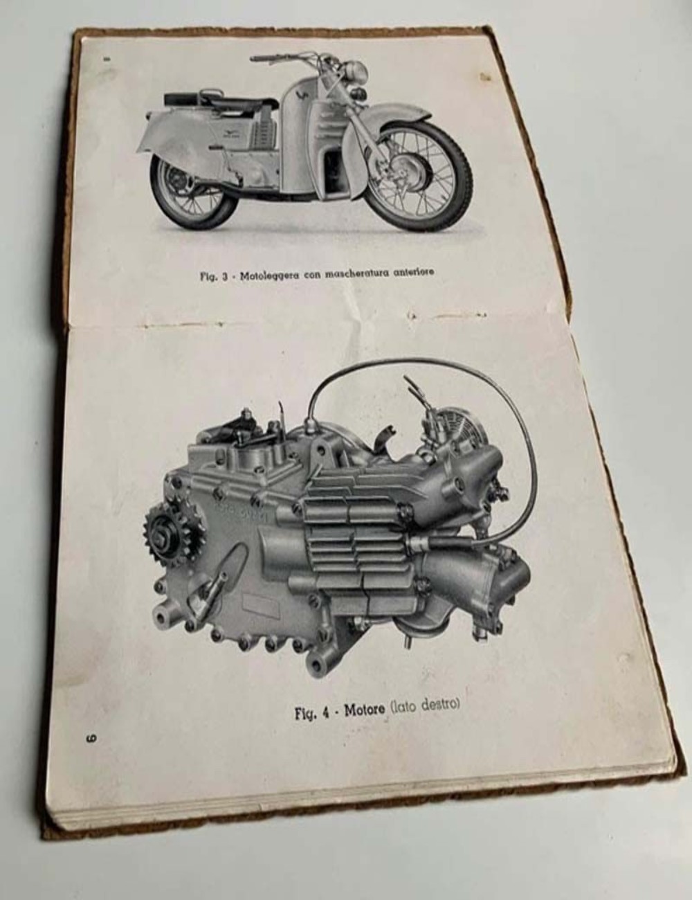 Istruzioni per l'uso e la manutenzione motoleggera Galletto 160 c.c.
