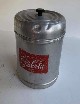 Ghiacciaia Coca-cola in alluminio anni 50
