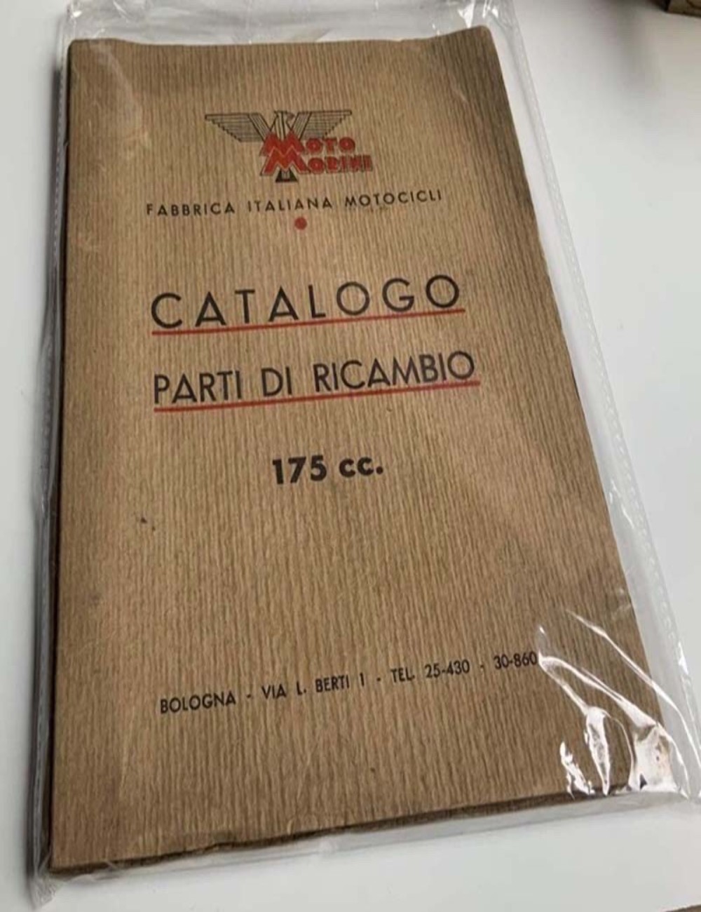 CATALOGO PARTI DI RICAMBIO 175 cc.