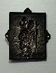 Placca San Cristoforo. Dimensioni 4,3 cm x 4,3 cm