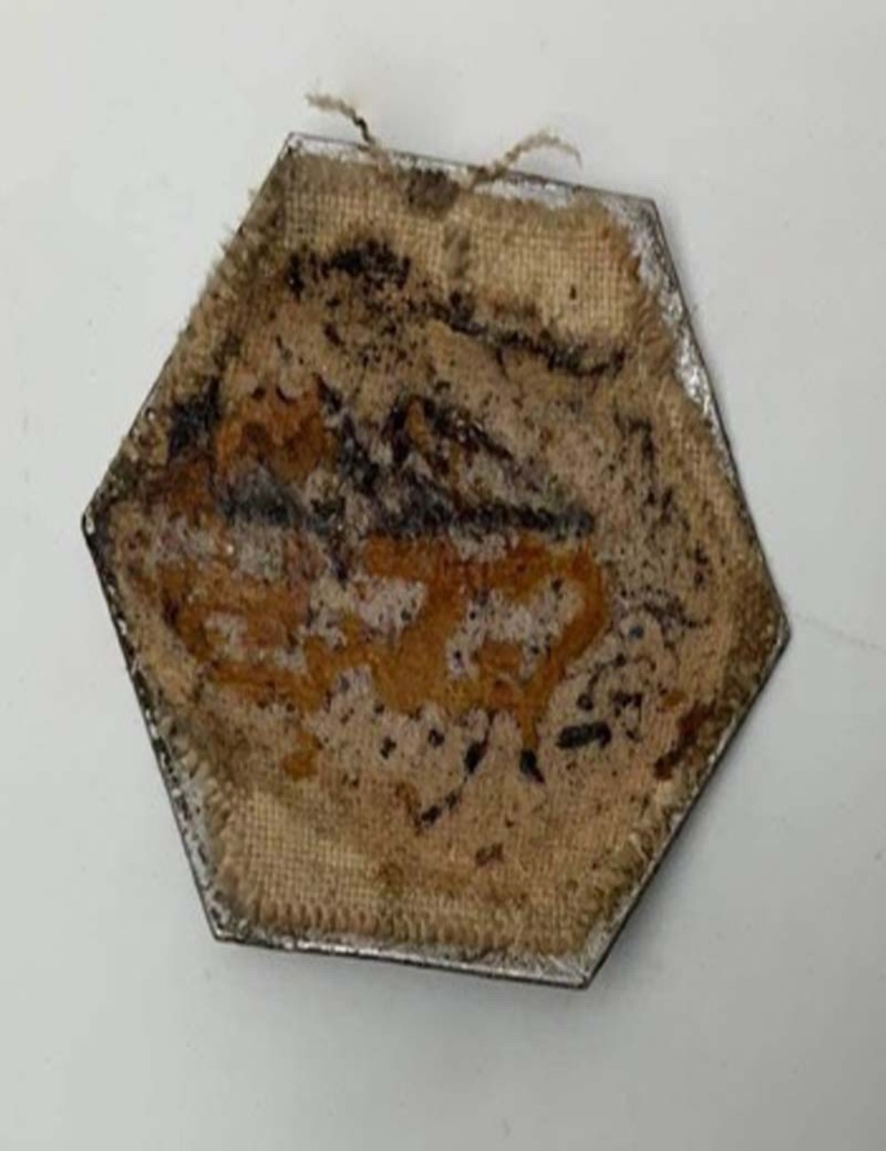 Stemma Piaggio in alluminio. 2,5 cm