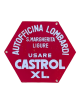 Targhetta concessionaria Castrol - Autofficina Lombardi