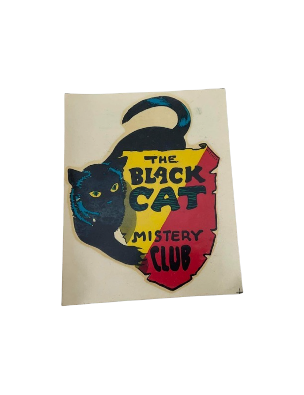 Decal " The Black Cat - Mistery Club "
