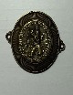 Placca San Cristoforo. Dimensioni 6 ,6 cm x 5,3 cm